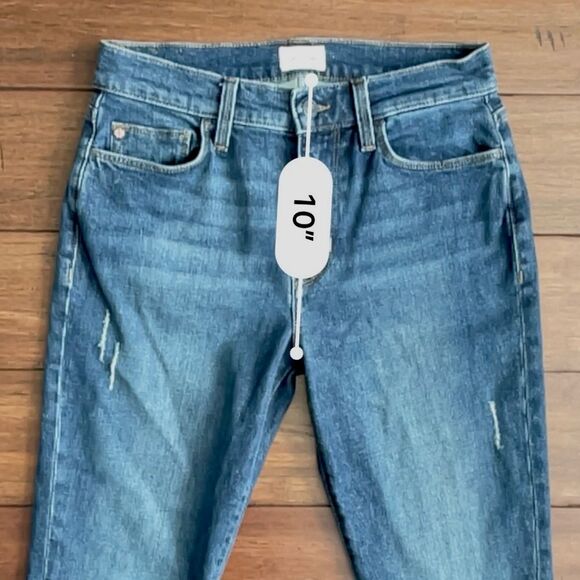 Hudson Blair High Rise Skinny Blue Jeans Size 27 - Picture 6 of 12